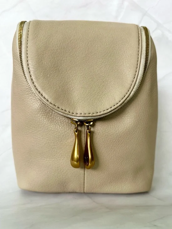 HOBO Fern Crossbody Bag - Pebbled Leather - Sandstorm / Taupe - Picture 2 of 7